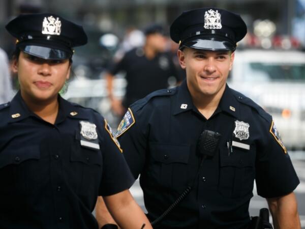 two police officers in uniform